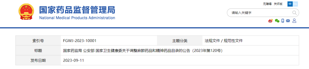 依托咪酯列入第二类精神药品目录！依托咪酯检测，势在必行